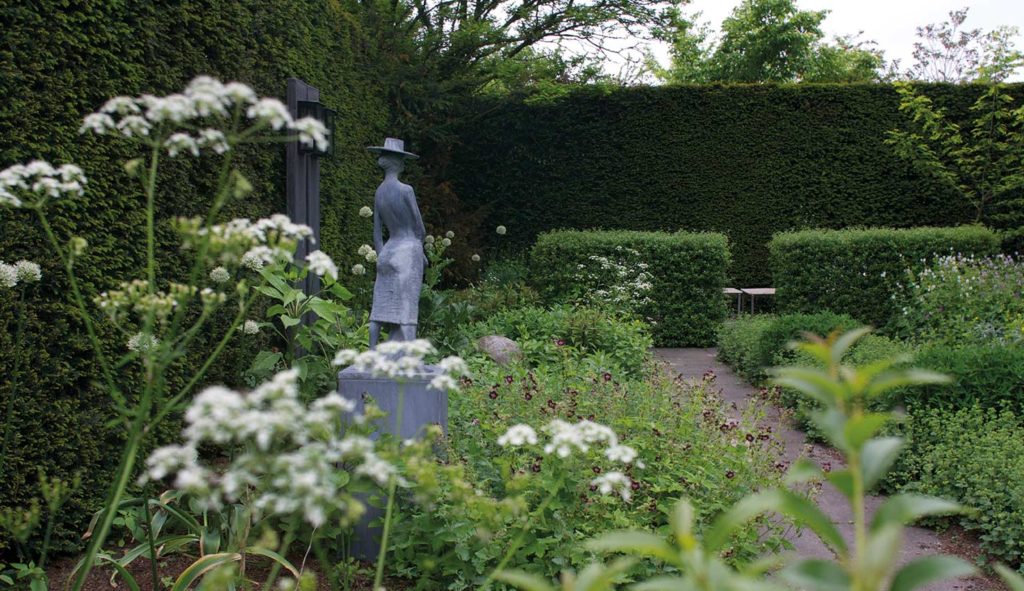 Het wandeldomein op Hovenierscentrum de Briellaerd Barneveld.