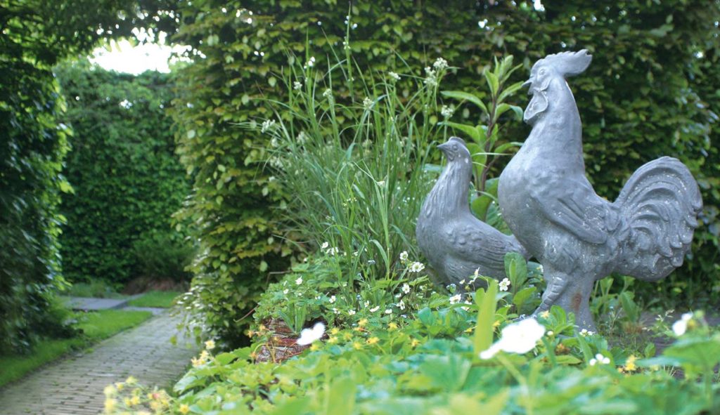 Het wandeldomein op Hovenierscentrum de Briellaerd Barneveld.