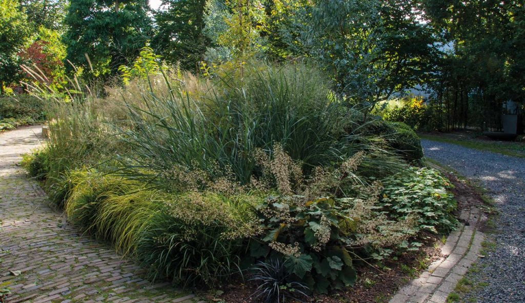 Thematuin genaamd 'Prairietuin' op Hovenierscentrum De Briellaerd in Barneveld