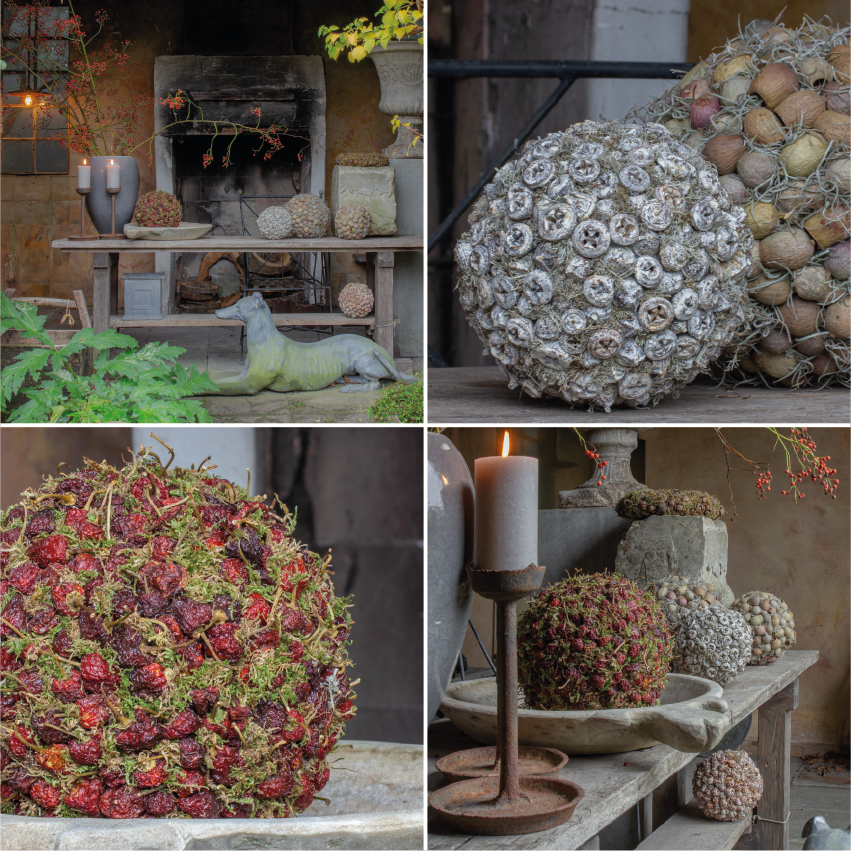 Winterworkshop 'Decoratieve bollen maken met natuurlijke materialen'
