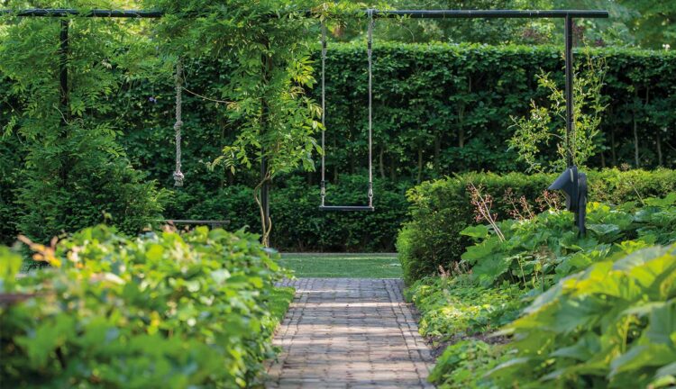 Klassieke tuin in Genemuiden