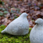 Duifje beton maat M van achter